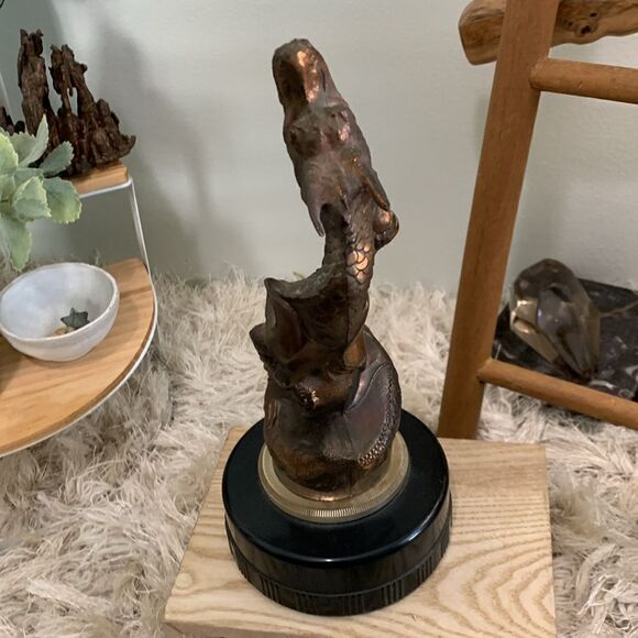 RONY Dragon Electric Table Gas Lighter Made In Japan Vintage Non Working - Picture 7 of 17